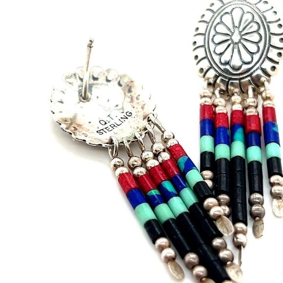 Sterling Q.T. Dangle Earrings - Picture 8 of 9